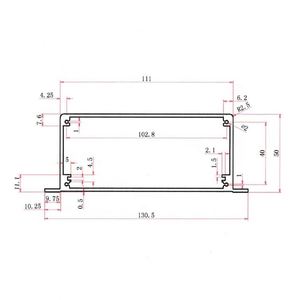EBM <b>Enclosure</b> Manufacturer Customized IP54 Rated Extruded Aluminum Alloy Wall Mounted Control Box Electronic Junction Boxes for - Product Image 3