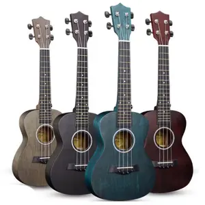 Wholesale 23 "basswood ukulele four-string guitar instrument matte craft