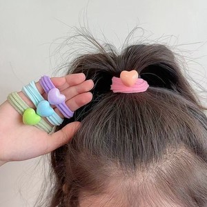 Élégants élastiques à cheveux en tissu de couleur bonbon <span class=keywords><strong>pour</strong></span> filles, <span class=keywords><strong>pour</strong></span> les chignons, ne blessent pas les cheveux, accessoires <span class=keywords><strong>pour</strong></span> cheveux élastiques <span class=keywords><strong>pour</strong></span> mariage - Product Image 3