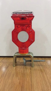 Luce di Segnalazione d'Emergenza Lampeggiante, Batteria Ricaricabile 2*1.2V, Dimensioni 21*9cm, Luce di Avvertimento per Barriere Stradali per la Sicurezza alla Guida - Product Image 5