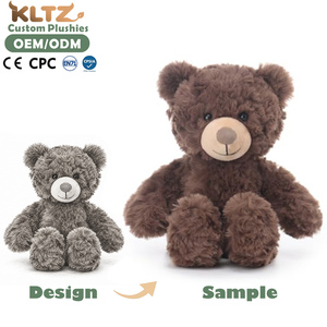 KLTZ Orsetto di peluche piccolo, <span class=keywords><strong>mini</strong></span>, morbido, personalizzabile, prototipo, all'ingrosso - Product Image 1