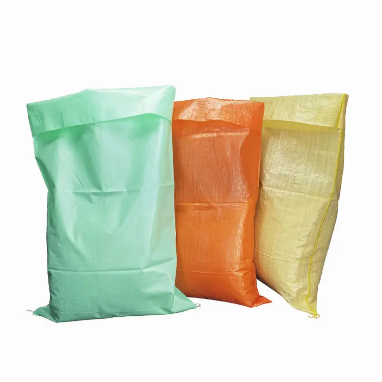 भारी शुल्क चावल पैकेजिंग पीपी बुना हुआ बैग थोक पुनर्नवीनीकरण शॉपिंग बैग चीन प्लास्टिक बैग आपूर्तिकर्ता