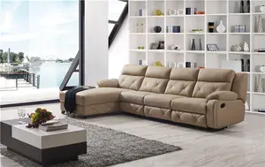 Натуральный и удобный диван, секционный кожаный белый диван, кожаный диван, Япония