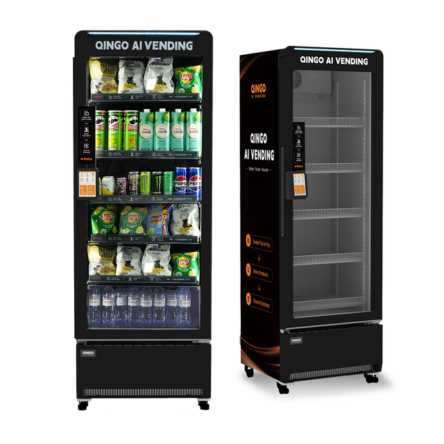 Auto Vendor Vending Machine Snack Cold Drinks Combo Custom Controller Board SDK Credit Card Support Touchscreen Compressor