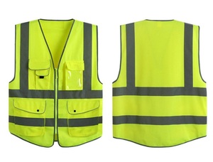 Chaleco transpirable <span class=keywords><strong>de</strong></span> poliéster naranja verde <span class=keywords><strong>de</strong></span> 60-120gsm con tiras reflectantes <span class=keywords><strong>para</strong></span> hombres y mujeres <span class=keywords><strong>Chalecos</strong></span> <span class=keywords><strong>DE</strong></span> <span class=keywords><strong>TRABAJO</strong></span> - Product Image 5