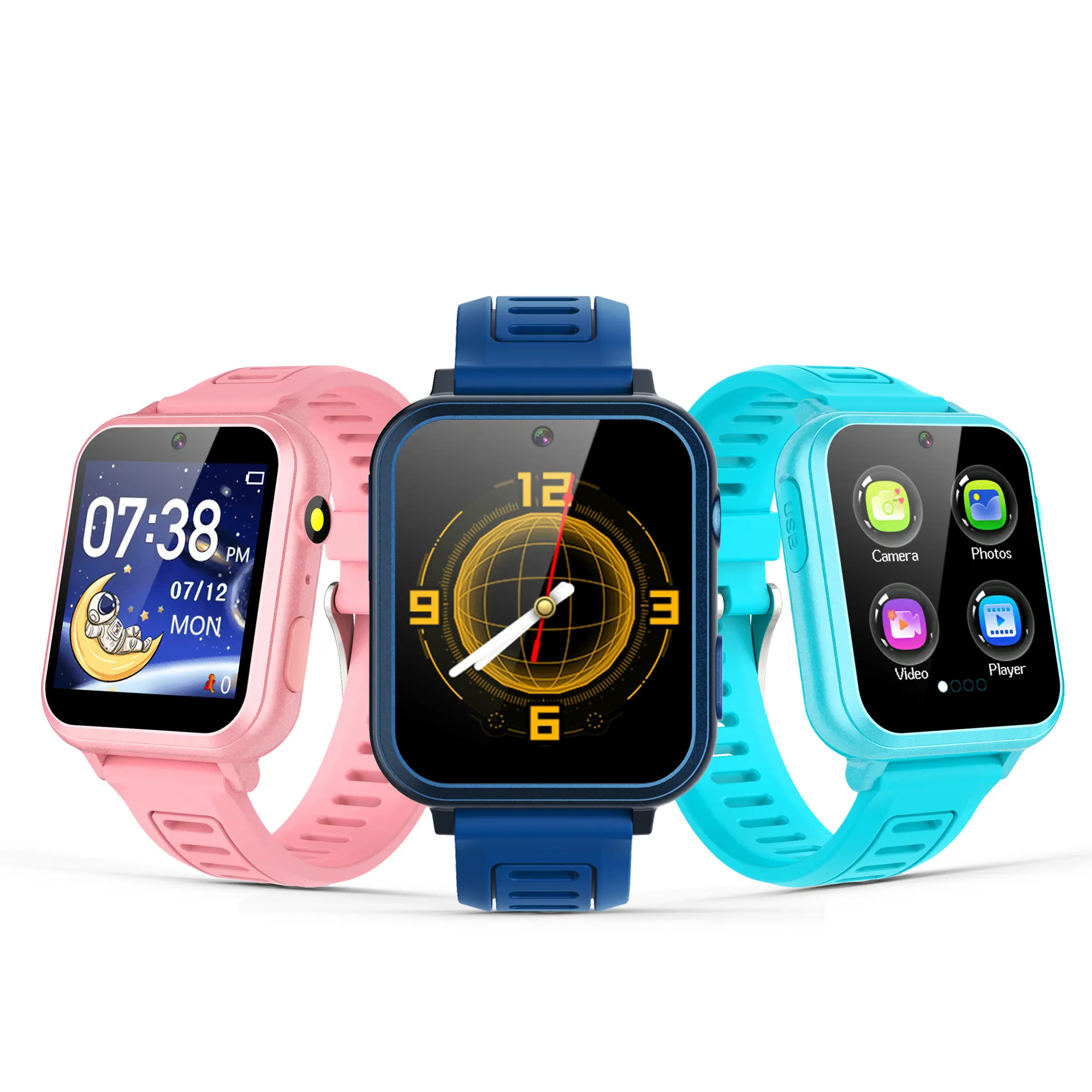 Wholesale 2023 S16 Kids Smart Watches Waterproof MP3 Music Player Camera Pedometer Gaming for Kids Girl and Boy