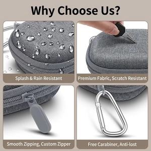 Estuche Rígido Personalizado de Fábrica para Afeitadora, Bolsa de Almacenamiento Impermeable de EVA para Afeitadora Eléctrica <span class=keywords><strong>Philips</strong></span>, Estuche de Viaje Resistente a Impactos - Product Image 6