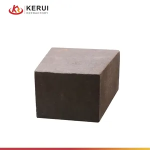 KERUI Magnesia krom batu bata magnesite pasir dan krom murni tinggi untuk tempat pembakaran semen Putar