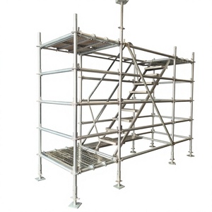 Système d'échafaudage de haute qualité Échafaudage galvanisé robuste à vendre Travaux de construction d'<span class=keywords><strong>occasion</strong></span> - Product Image 2