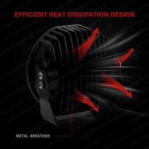 7 pouces haute puissance rvb LED brouillard/feu de conduite pour JEEP UTV voiture-nouveau projecteur Laser diurne IP68 4X4 pour Bronco Grill - Product Image 6