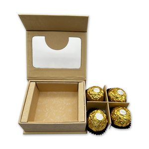 Christmas <strong>Halloween</strong> <strong>Chocolate</strong> Praline Covered Strawberry Boxes Weddding Birthday Cardboard Magnetic Box Packaing for <strong>Chocolate</strong> - Product Image 4