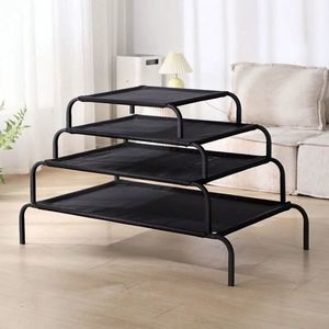 Cama para Mascotas Rectangular de Acero Resistente con Marco de Hierro Forjado, Malla Lavable Extraíble, Solo Lavado a Mano, Venta al Por Mayor del Fabricante - Product Image 3