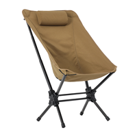 Fauteuil à bascule en aluminium à dossier haut - Léger et durable pour jardin, terrasse, détente en plein air - Prise en charge OEM/ODM
