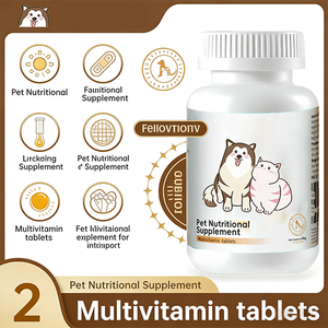 Complément Nutritionnel Universel OEM/ODM <span class=keywords><strong>pour</strong></span> Animaux de Compagnie (Chiens et Chats) – Complément de Santé Personnalisé en Comprimés Vitaminés - Product Image 6