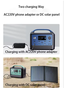 Estación de Energía con Onda Sinusoidal Pura, Batería Lifepo4, Kit de Sistema de Iluminación <span class=keywords><strong>Solar</strong></span> <span class=keywords><strong>para</strong></span> el Hogar con Batería Externa <span class=keywords><strong>para</strong></span> Panel <span class=keywords><strong>Solar</strong></span> - Product Image 5