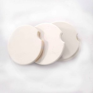 Sottobicchieri in Ceramica Rotondi Assorbenti Economici con Base in Sughero - Product Image 3