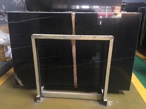 Boton đá đá tự nhiên hiện Đại Trung Quốc nhà sản xuất vàng đen nội thất sàn đá cẩm thạch gạch lát sàn - Product Image 3