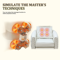 Chaise de lavage électrique 2-en-1 inclinable pour salon, avec bac à shampoing en céramique et fonction de massage par vibration