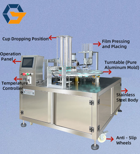 Machine automatique à remplir et à sceller <span class=keywords><strong>les</strong></span> céréales de remplacement pour pop-corn/repas à grande vitesse - Product Image 4
