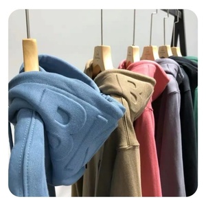 Hot Sell Heavy Weight Hoodie Sweat Shirt Hoodies for Men Popular Used <b>Clothes</b> - Product Image 1
