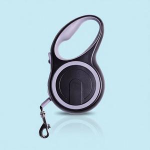 Correa Retráctil de Lujo para Perros, Diseño Occidental en Gris y Negro, Doble Tono, Resistente, con Liberación Rápida, para Perros de hasta 50 kg, Venta al Por Mayor, OEM, ODM - Product Image 1