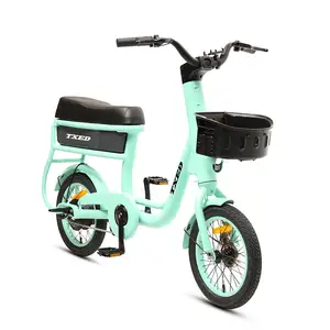 Moteur arrière TXED 48V 500W partageant le vélo électrique vélo partagé à une vitesse et à long siège