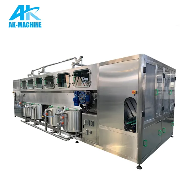 Automático linha de produção de água mineral da planta preço/litro 20 3 4 5 18.9L galão garrafa máquina de enchimento do tambor