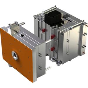 Plastica <span class=keywords><strong>quadrata</strong></span> scatola di <span class=keywords><strong>anguria</strong></span> stampo ad iniezione lamiera piegatura fresatrice lavorazione stampaggio a freddo stampo FDM MJF stampa - Product Image 4