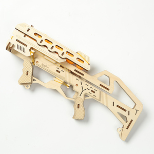Modèle <span class=keywords><strong>mécanique</strong></span> de pistolet Alpha V1 fabriqué <span class=keywords><strong>en</strong></span> Chine, <span class=keywords><strong>puzzle</strong></span> <span class=keywords><strong>en</strong></span> <span class=keywords><strong>bois</strong></span> <span class=keywords><strong>3D</strong></span> à assembler - Product Image 1