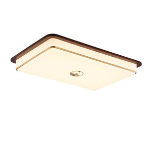 Chinese Style Solid Wood <b>Ceiling</b> <b>Light</b> Led Living Room Bedroom Main <b>Light</b> Zen Inspired Elegant Design - Product Image 4
