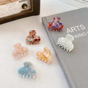 Kẹp tóc càng cua vintage Yuxi, chất liệu acetate, kiểu dáng cá mập nhỏ xinh 4cm, phụ kiện tóc dễ thương dành cho nữ và bé gái - Product Image 3