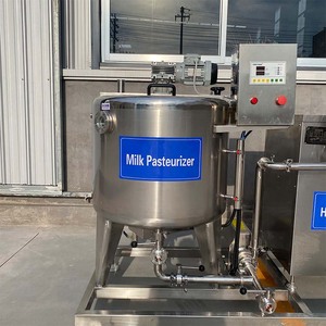 Chaîne de production de yaourt grec pasteurisé en lot, machine de fabrication de yaourt aromatisé, capacité 1 tonne par jour - Product Image 2