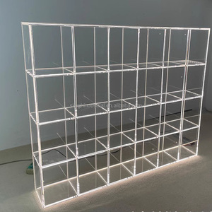 Soporte de exhibición acrílico moderno personalizado para libros cosméticos Zapatos Ropa en material plástico para tienda minorista o uso doméstico - Product Image 5