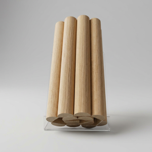 Pannelli 3D Tambour Super Flessibili in <span class=keywords><strong>MDF</strong></span>, Design Europeo in Rovere <span class=keywords><strong>Bianco</strong></span> e Noce Nero, <span class=keywords><strong>Pannello</strong></span> Scanalato per Hotel, Camere da Letto e Appartamenti - Product Image 1