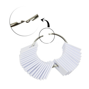 Anneaux <span class=keywords><strong>de</strong></span> couleur <span class=keywords><strong>de</strong></span> cheveux pour la coloration, échantillons <span class=keywords><strong>de</strong></span> teintures pour salon <span class=keywords><strong>de</strong></span> <span class=keywords><strong>coiffure</strong></span>, fabrication OEM - Product Image 3