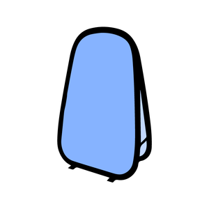 Chất lượng cao tùy chỉnh in biểu ngữ đậu quảng cáo đứng lên biểu ngữ hình bầu dục một biểu ngữ khung bật lên lớn và nhỏ - Product Image 5