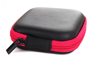Pochette de rangement pour écouteurs, boîte carrée dur en EVA, organisateur de câbles <span class=keywords><strong>USB</strong></span>, étui pour écouteurs oreillettes disque U, petits objets - Product Image 6