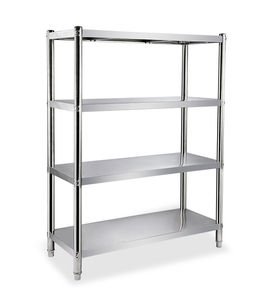 Estantería de Almacenamiento Multiusos de Alta Resistencia, Estantería de Acero Inoxidable para Uso Comercial, Doméstico y en Restaurantes - Product Image 4