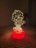 LAMPE ILLUSION SHORTCAKE FRAISE