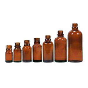 Venta caliente de botellas de vidrio cosméticas de 5ml, 15ml y 20ml con tapa redonda, botella de perfume de vidrio personalizable. - Product Image 4