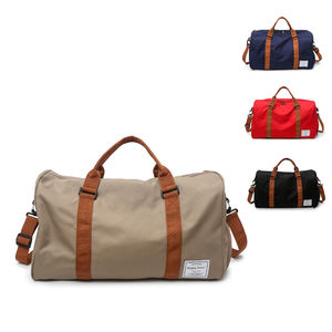 Sac de sport décontracté unisexe personnalisé avec logo fournisseur, compartiment à chaussures, idéal pour les voyages courts en extérieur - Product Image 1