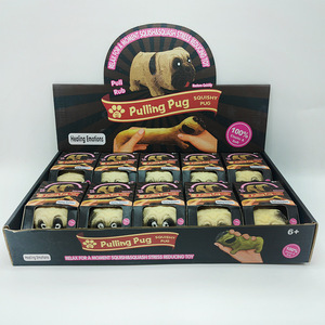 Pug anti-stress à caresser, style Le Douyin, le même style que le chien à tapoter, Lala Le Shapi Dog, pour soulager le stress et déstresser lentement. - Product Image 3