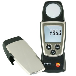 Testo 540 Luxmètre numérique avec capteur de lumière pour la conception et l'évaluation de l'éclairage - Product Image 1