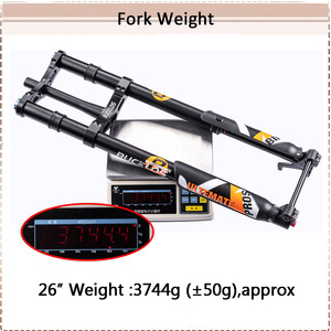 <span class=keywords><strong>Fourche</strong></span> inversée à suspension pneumatique BUCKLOS 20/26 pouces, <span class=keywords><strong>fourche</strong></span> inversée à double couronne, pour <span class=keywords><strong>vélo</strong></span> électrique 5.0 - Product Image 5
