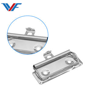 คลิปบอร์ดโลหะขนาด 70 มม. พร้อมตะขอ แบบพกพาสำหรับสำนักงานและการศึกษา การยึดที่แข็งแกร่ง คลิปเคลือบไฟฟ้าป้องกันสนิม - Product Image 5