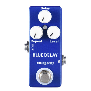 Mini Pedale Effetto Delay Blu con True Bypass Switch, Basato sul Mad Professor Deep Delay Single Effect per Chitarra Elettrica - Direttamente dalla Fabbrica - Product Image 4