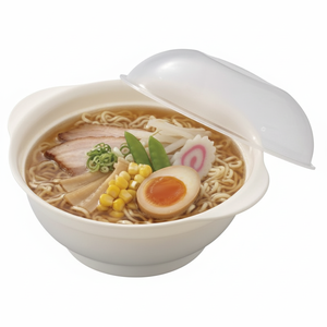 Inomata ciotola di Ramen in plastica a microonde per servire e riscaldare il tuo piatto di Noodle preferito - Product Image 1
