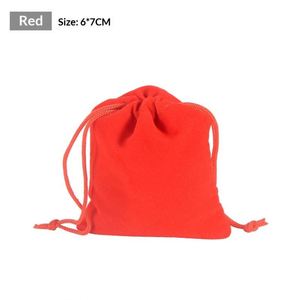 ถุงผ้ากำมะหยี่สีชมพูแบบมีเชือกผูก ขนาด 3x4 นิ้ว พร้อมพู่ห้อยสีชมพู ถุงผ้ากำมะหยี่สีดำแบบมีเชือกผูก ขนาดใหญ่พิเศษ สั่งทำได้ - Product Image 6