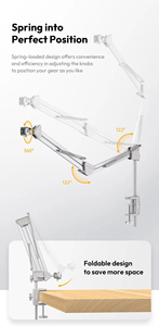 Supporto da scrivania popolare per fotocamera DSLR fotografia per Smartphone Ulanzi TH04 braccio a braccio - Product Image 6