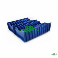 Caja de Archivo de Oficina de Plástico PP con Logotipo Personalizado, Corrugada, Plegable, Apilable, Ecológica, Impermeable, Antiestática y con Protección UV